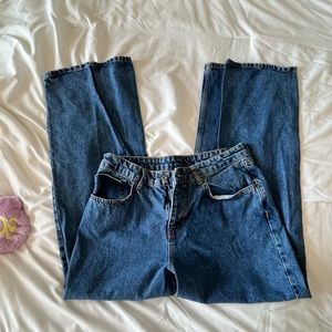 Blue Ragged Priest Jeans